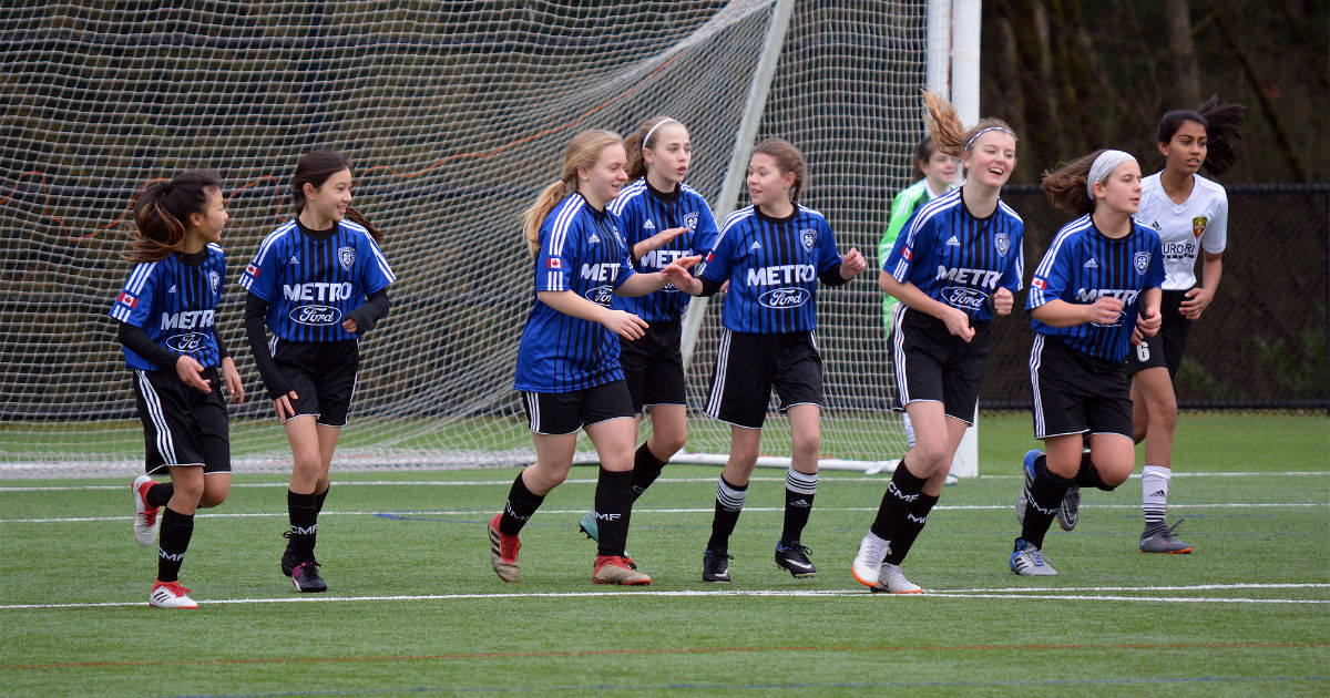 Coquitlam MetroFord Soccer Club Soccer for Life BCSPL Coquitlam