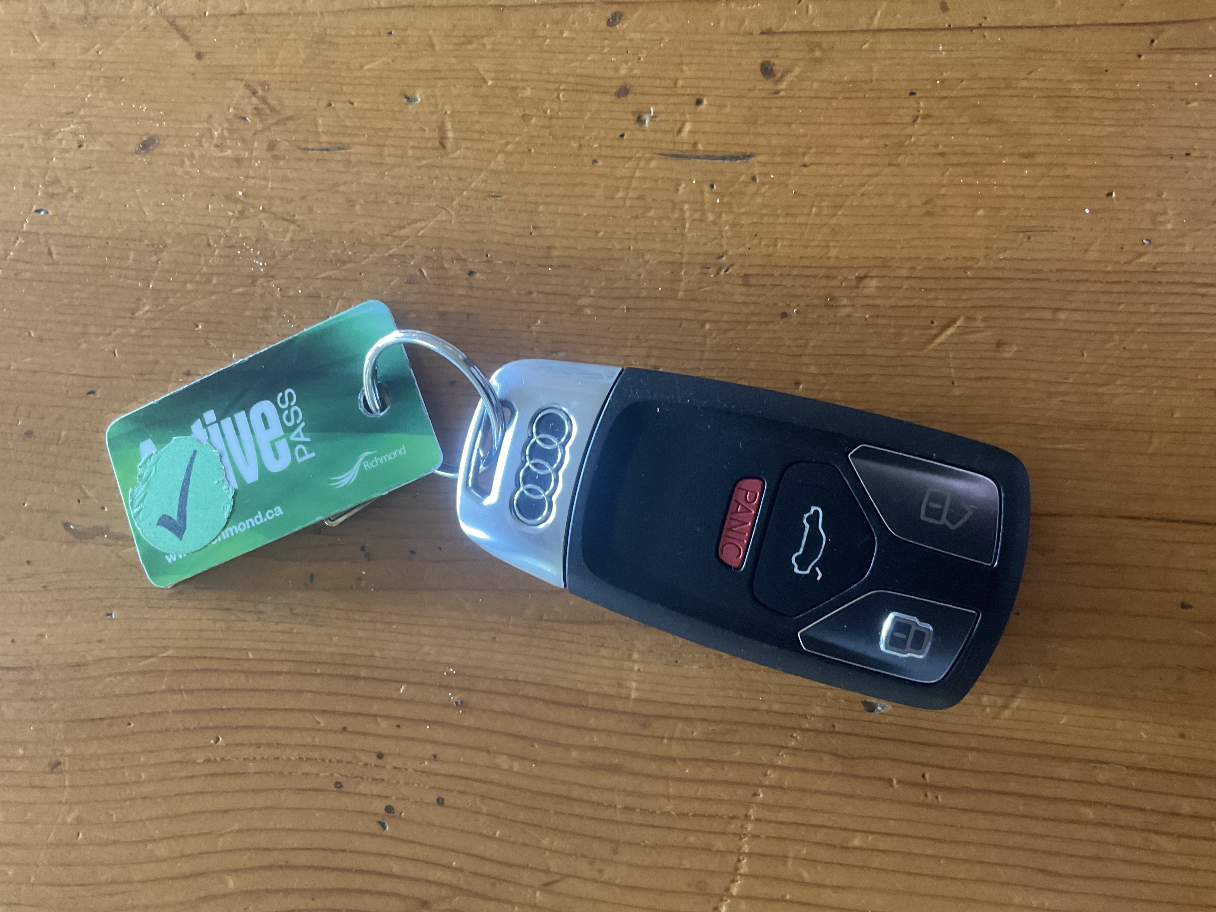 Audi key fob