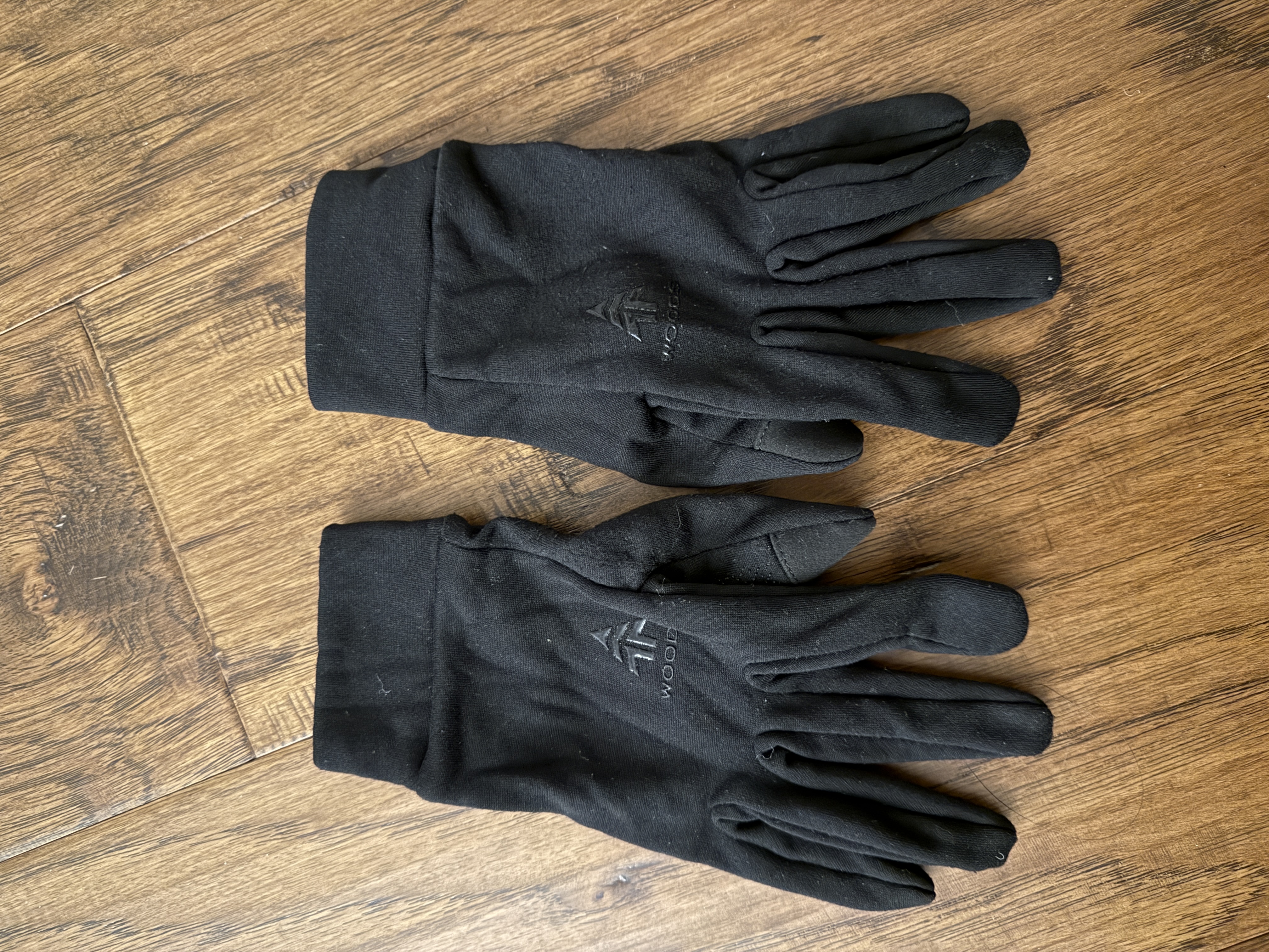 Woods gloves, black. 